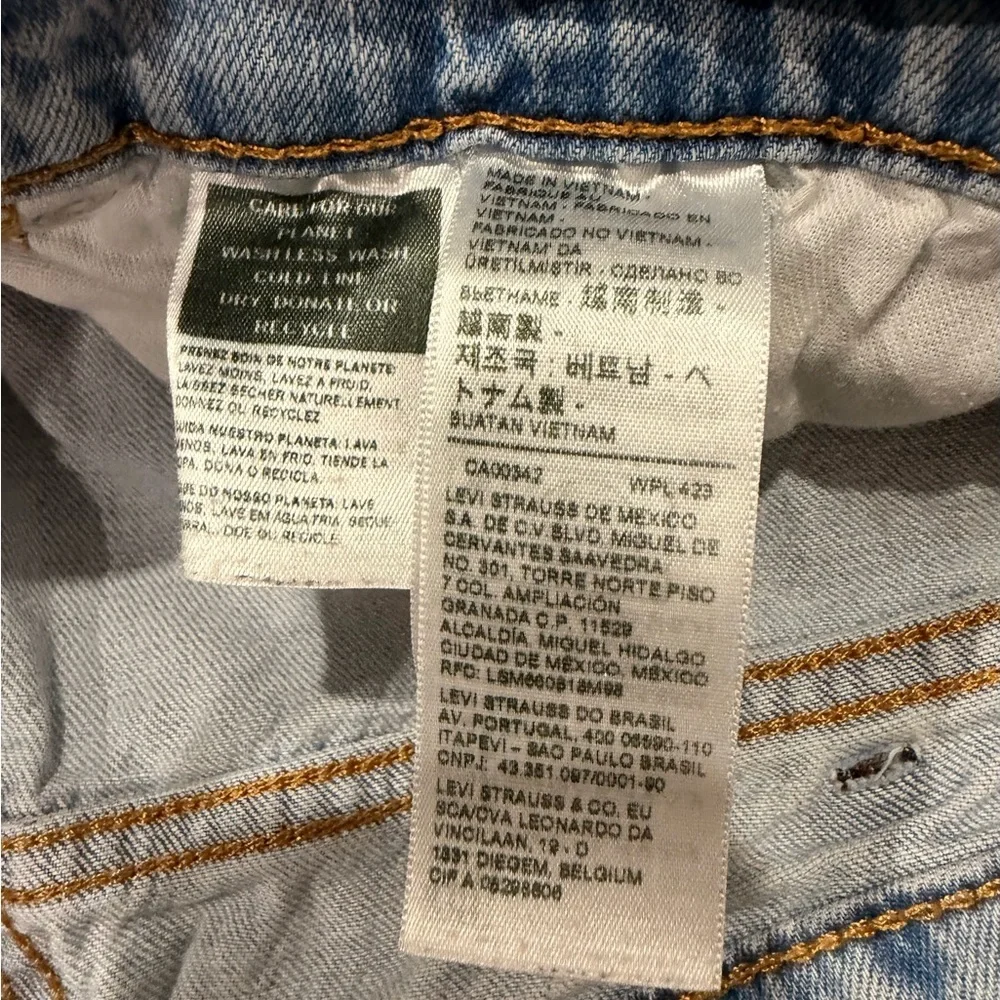 Levi's 505 Men's Light Blue Straight Jeans 38x30